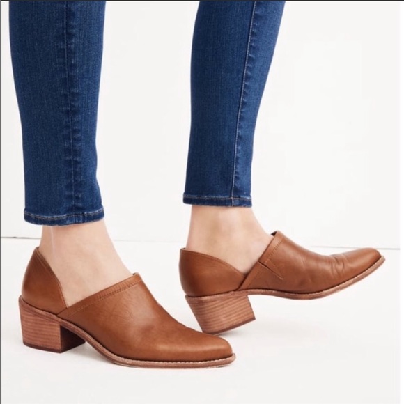 Madewell Shoes - Madewell Brady low cut block heel booties